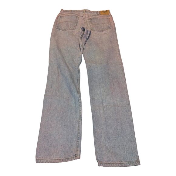 Vintage Women's Gap Mom Jeans Size 32 Custom Pink Acid Wash Relaxed Fit - Picture 3 of 5